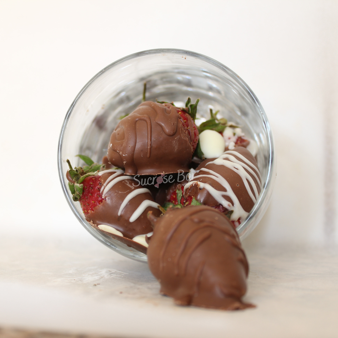 Chocolate Kissed Strawberries