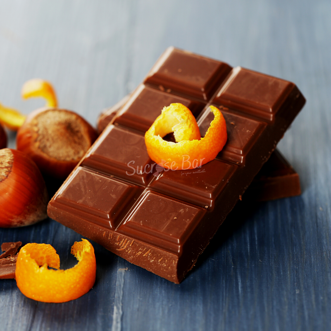 orange filling chocolate bar